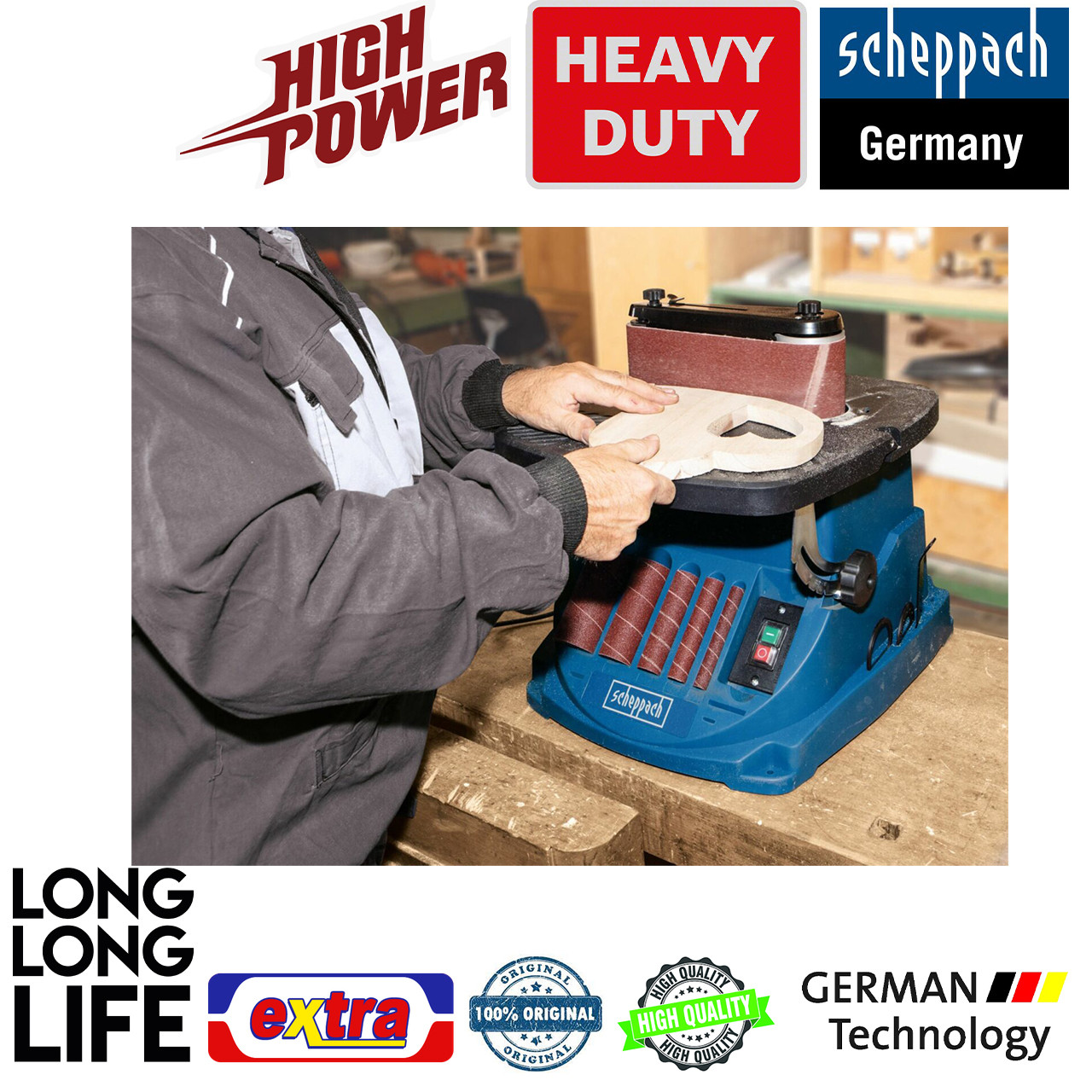 سنباده رومیزی شپخ مدل OSM 600 Extra