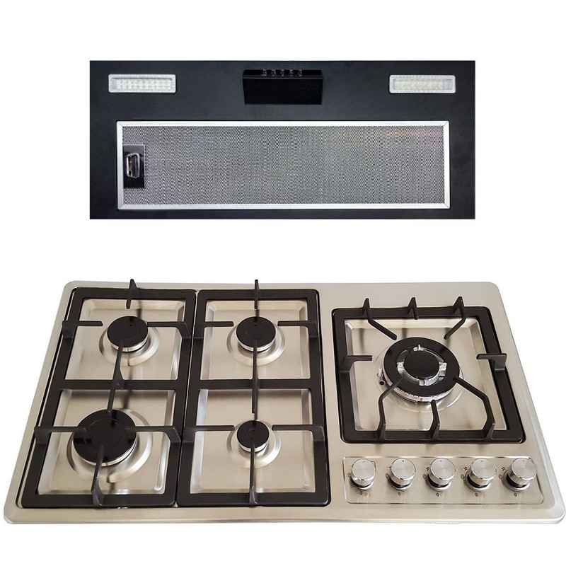 ست هود و اجاق گاز صفحه ای مدل M2