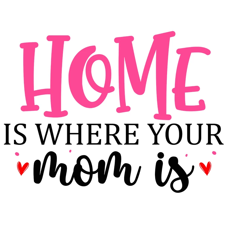 استیکر پارچه و لباس پاد آفرین مدل مادر کد DKST412