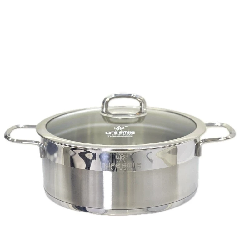 قابلمه استیل لایف اسمایل مدل LIFEP12-24 سایز 24