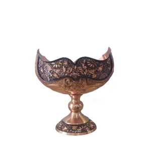 کشکول مسی مدل الماس تراش نیمه تراش کد 01