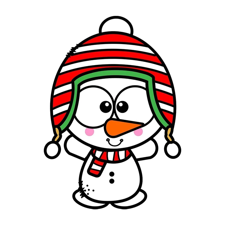 استیکر پارچه و لباس پاد آفرین مدل کارتونی کیوت فانتزی بامزه کد S3368