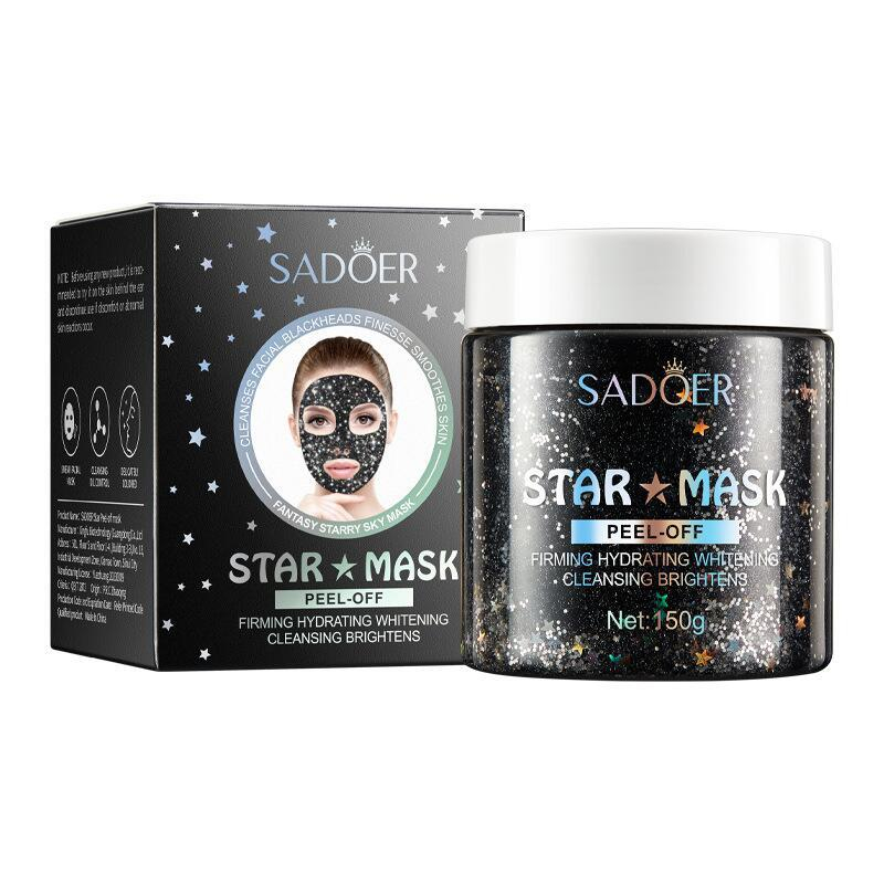 ماسک صورت سادور مدل پیلاف ستاره ای حاوی آلانتوئین مناسب برای انواع پوست حجم 150 میلی لیتر