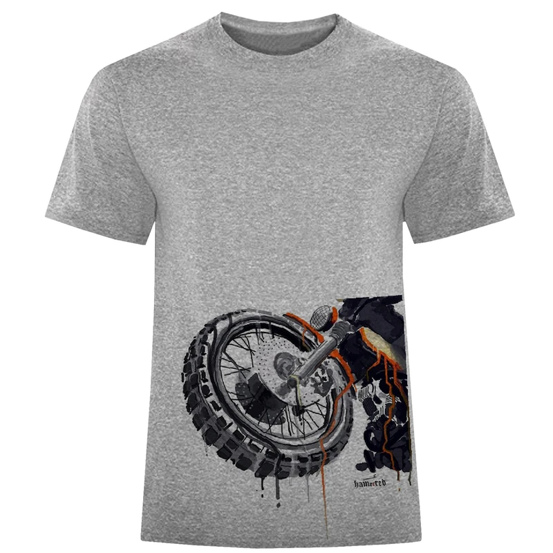 تیشرت آستین کوتاه مردانه مدل موتور W731