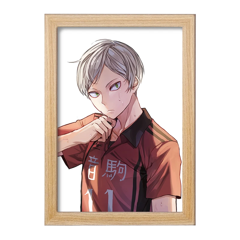 تابلو خندالو مدل میا اوسامو انیمه هایکیو Haikyu  کد 17743