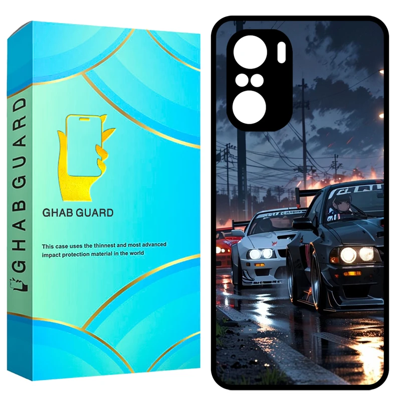 کاور قاب گارد طرح ماشین مدل GCHPF3 مناسب برای گوشی موبایل شیائومی Poco F3 / Redmi K40 / Redmi K40 Pro / Redmi K40 Pro Plus / Mi 11i 