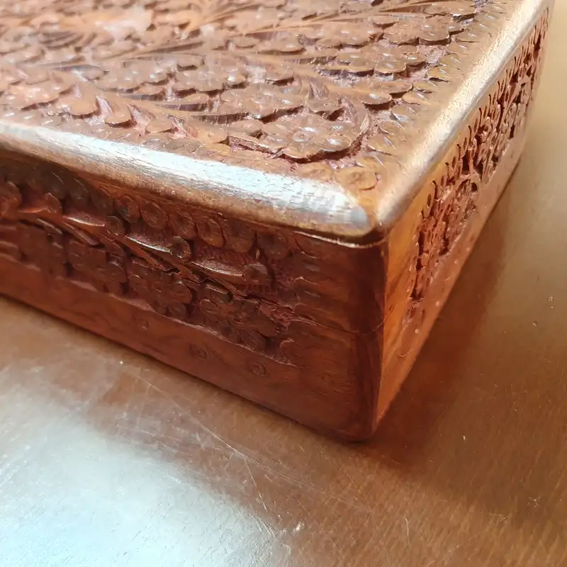 جعبه جواهرات مدل چوبی