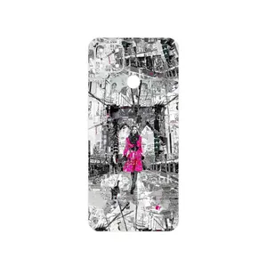 MAHOOT Collage of Catwalk Bridge Cover Sticker for Realme C25s