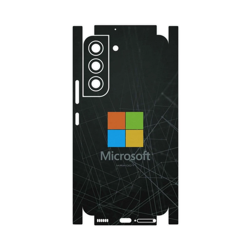 برچسب پوششی ماهوت مدل Microsoft-Logo-FullSkin مناسب برای گوشی موبایل سامسونگ Galaxy S22 5G