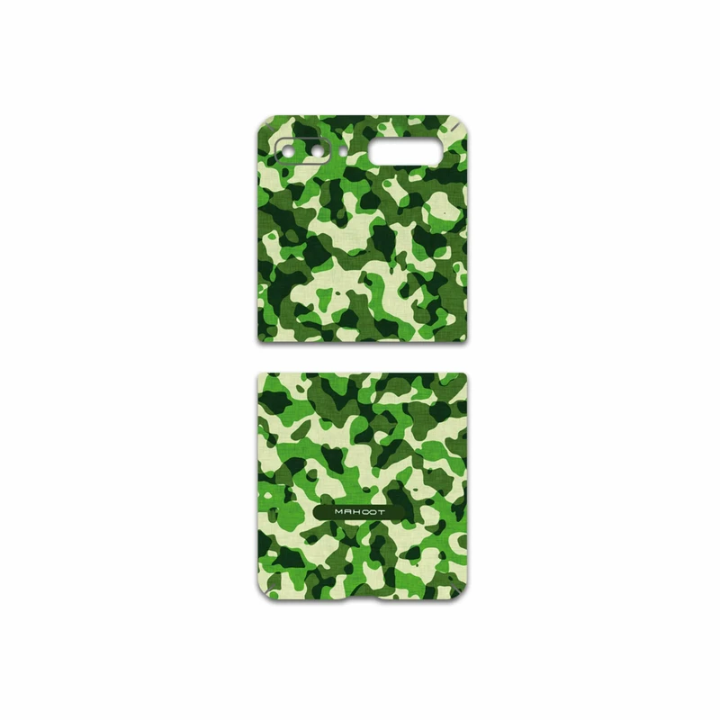 برچسب پوششی ماهوت مدل Army-Green-2 مناسب برای گوشی موبایل سامسونگ Galaxy Z Flip