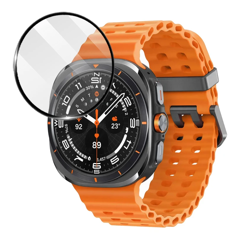 محافظ صفحه نمایش شهر گلس مدل PMBI مناسب برای ساعت هوشمند سامسونگ Galaxy Watch Ultra / SM-L705F