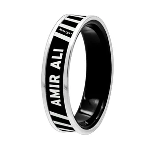 انگشتر ناکسیگو مدل شب تاب طرح امیر علی کد RB15867