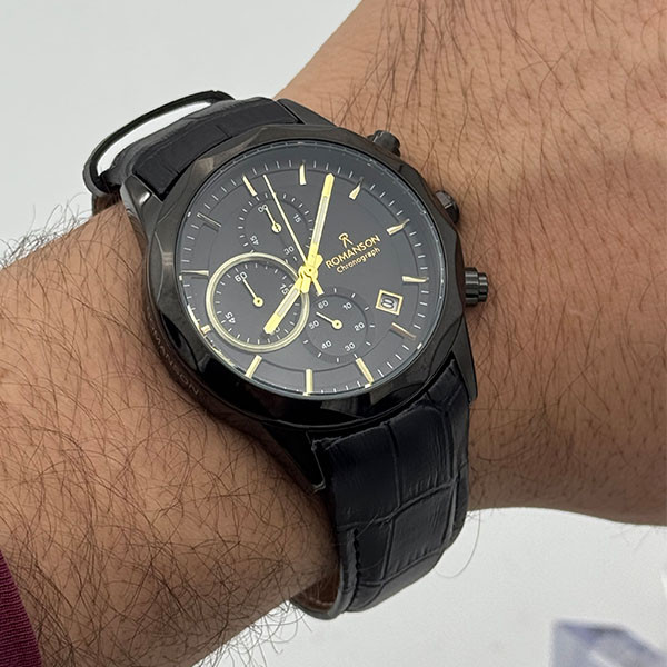 ساعت مچی عقربه‌ای مردانه کوارتز رومانسون مدل 7644