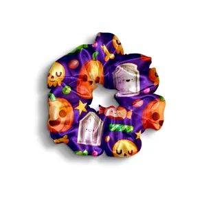 کش مو زنانه مدل اسکرانچی هالووین کیوت 022