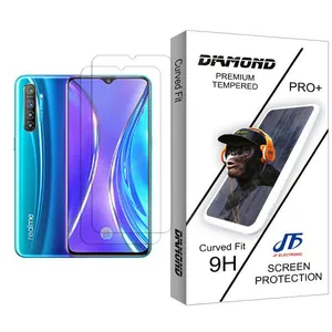 JF Diamond Glass MIX002 Screen Protector For Realme X2 Pack Of 2