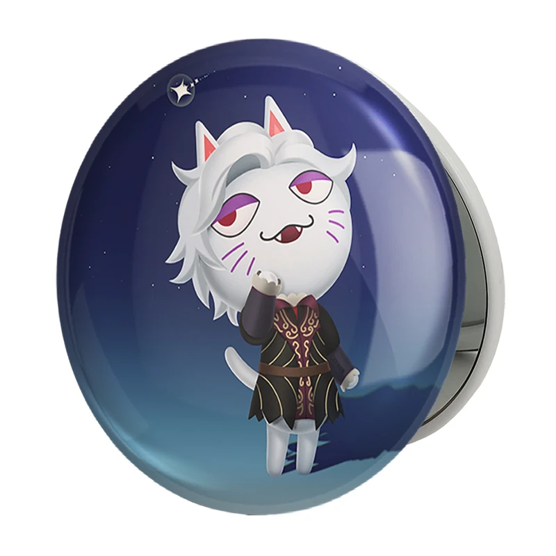 آینه جیبی خندالو طرح بازی انیمال کراسینگ (Animal Crossing) مدل تاشو کد 32650