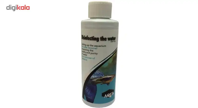 محلول ضد عفونی آب آکواریوم آکوا-حجم 100 میلی لیتر