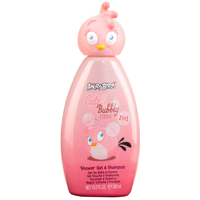 شامپو بچه ایر وال مناسب برای سر و بدن مدل Cute Stella حجم 300 میلی لیتر