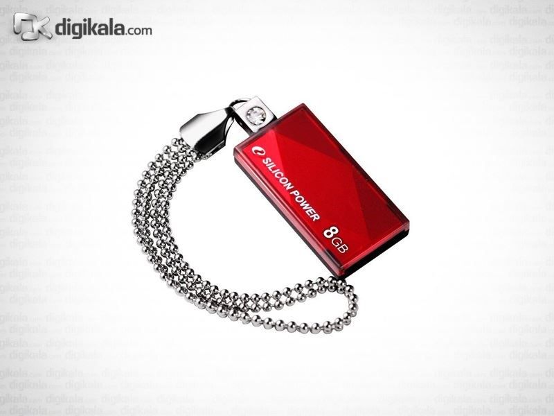 فلش مموری سیلیکون پاور تاچ 810 - 8 گیگابایت main 1 1