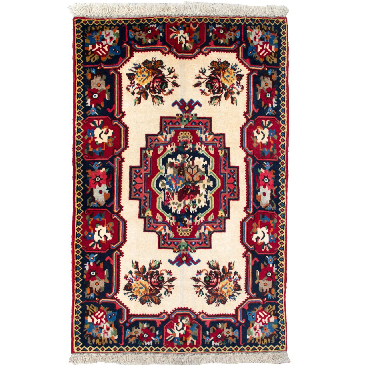 فرش دستباف قدیمی بختیاری گالری سلام کد F0224
