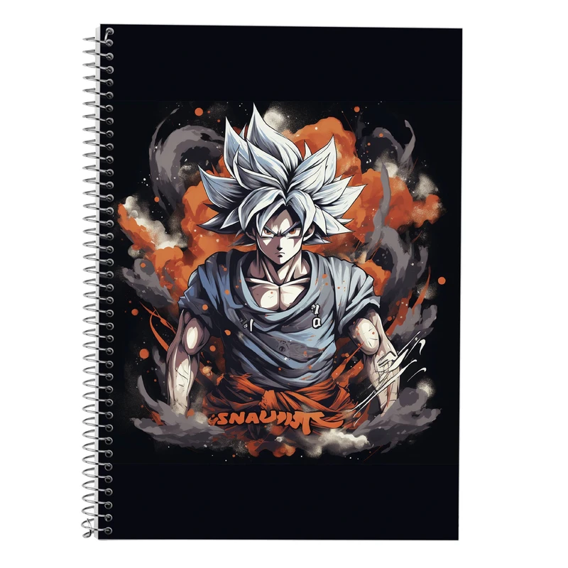 دفتر زبان 50 برگ مدوپد مدل Naroto کد DF11387