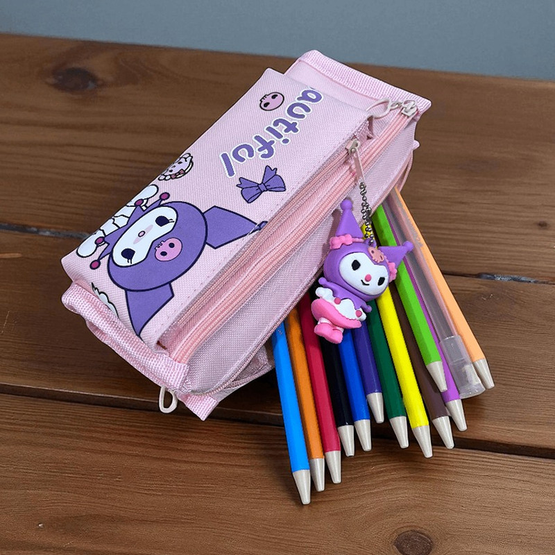 جامدادی مدل beautiful طرح کرومی آویزدار کد 02