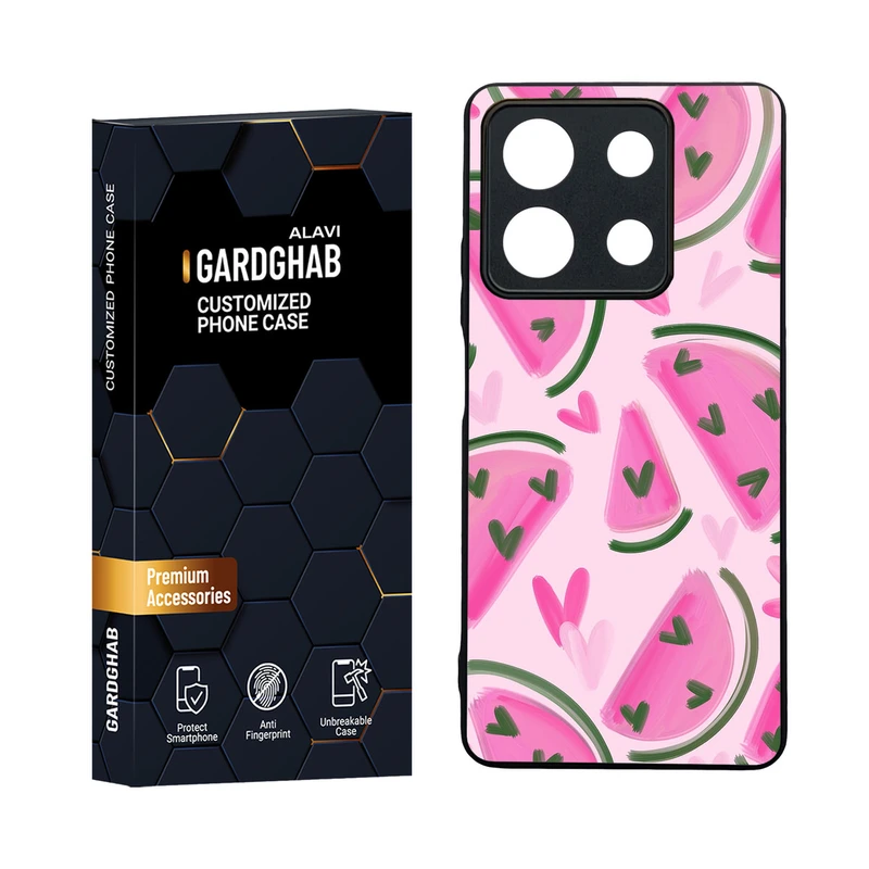 کاور گارد قاب مدل دورژله ای فانتزی مناسب برای گوشی موبایل شیائومی Redmi Note 13 5G