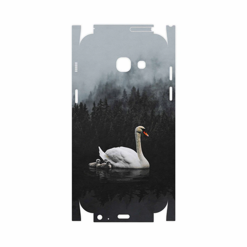 برچسب پوششی ماهوت مدل Swan Lake-FullSkin مناسب برای گوشی موبایل سامسونگ Galaxy A3 2017