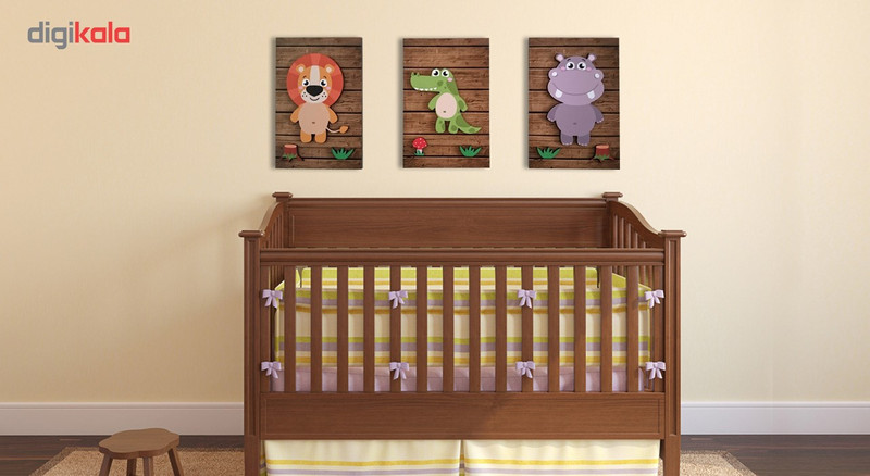 تابلو برجسته کودک ژیوار مدل Land of Animals Series 1