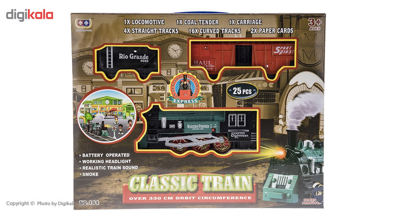 قطار اسباب‌ بازی مدل Classic Train 04