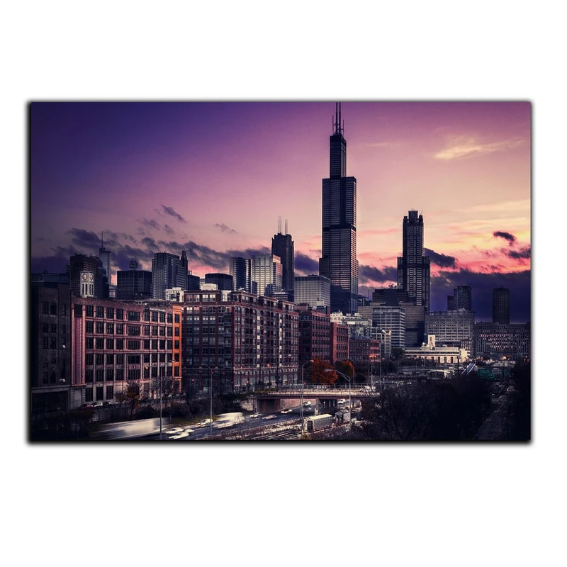 تابلو شاسی بکلیت طرح منظره شهر نیویورک مدل SH-453