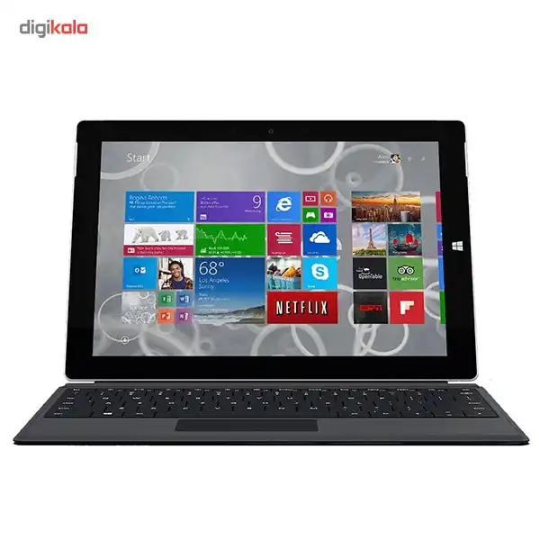 تبلت مایکروسافت مدل Surface 3 4G به همراه کیبورد ظرفیت 64 گیگابایت
