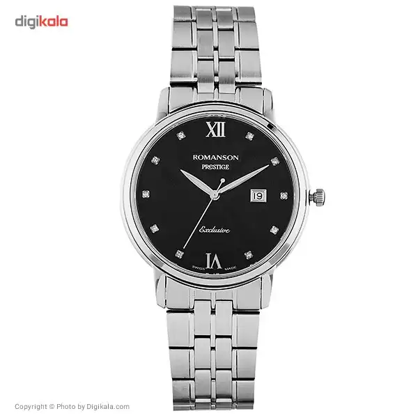 ساعت مچی عقربه ای مردانه رومانسون مدل TM3257MM1WA32W