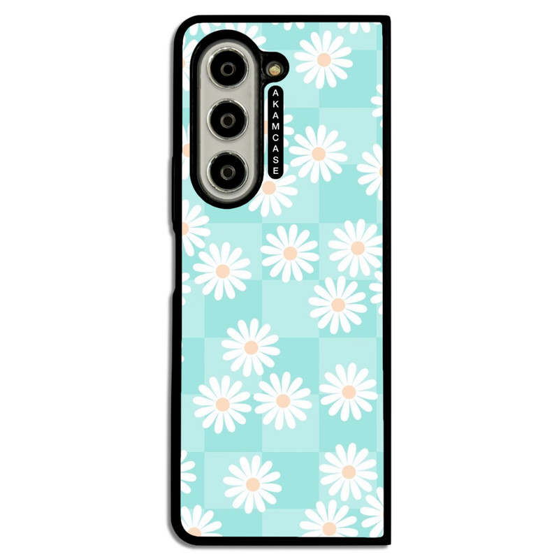 کاور آکام مدل AMC-WSGZFOLD5-FLOWERS8 مناسب برای گوشی موبایل سامسونگ Galaxy Z Fold 5