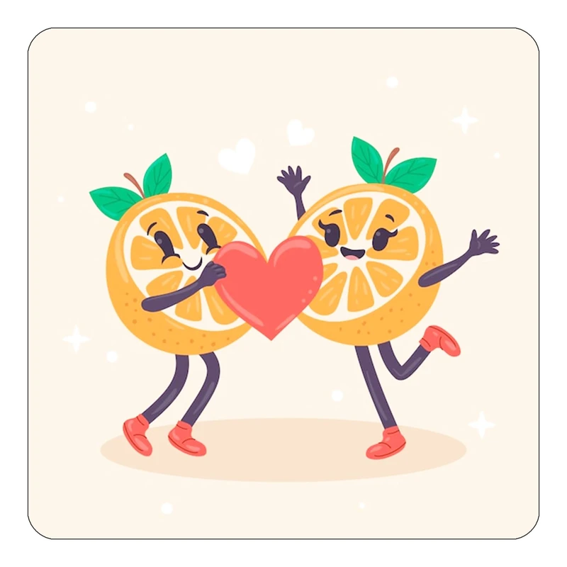 مگنت کاکتی طرح عاشقانه مدل mp37907