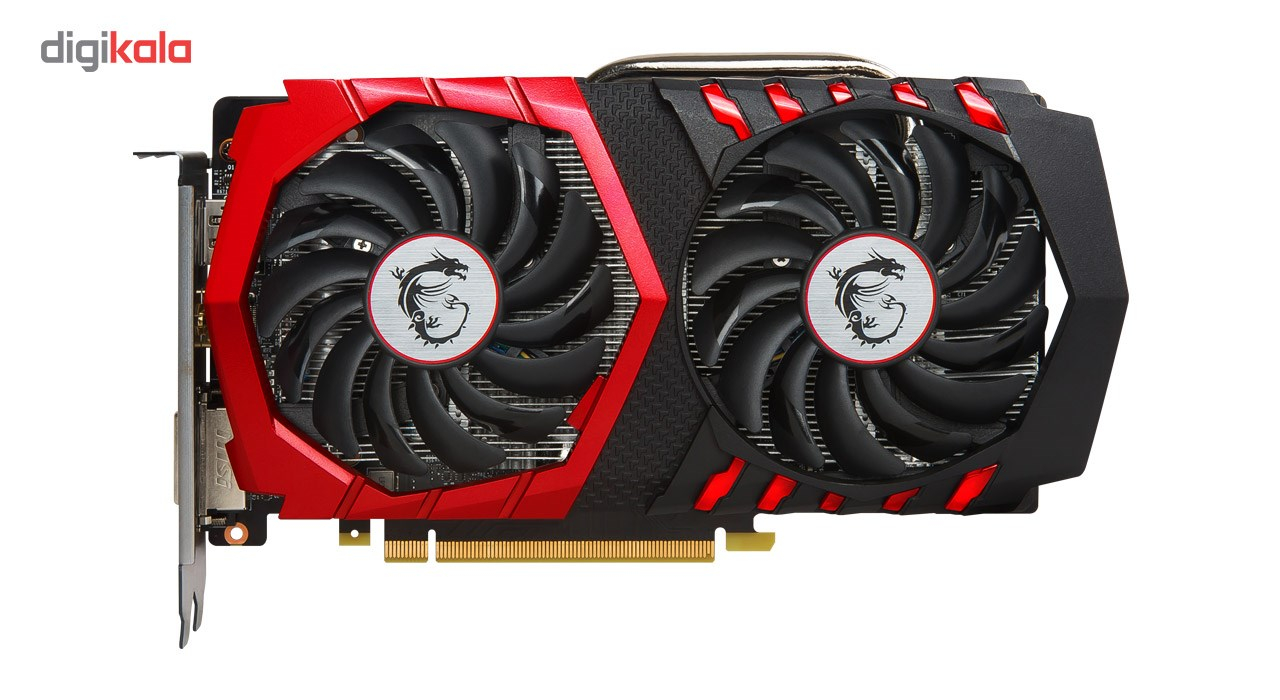 کارت گرافیک ام اس آی مدل GTX 1050 Ti GAMING X 4G