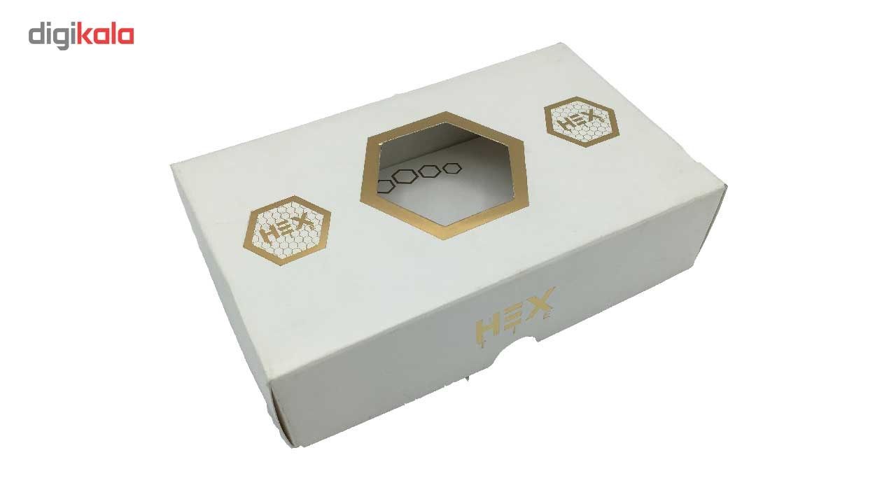 کراوات هکس ایران پهن مدل PAF-BLK-NOQ WG main 1 2