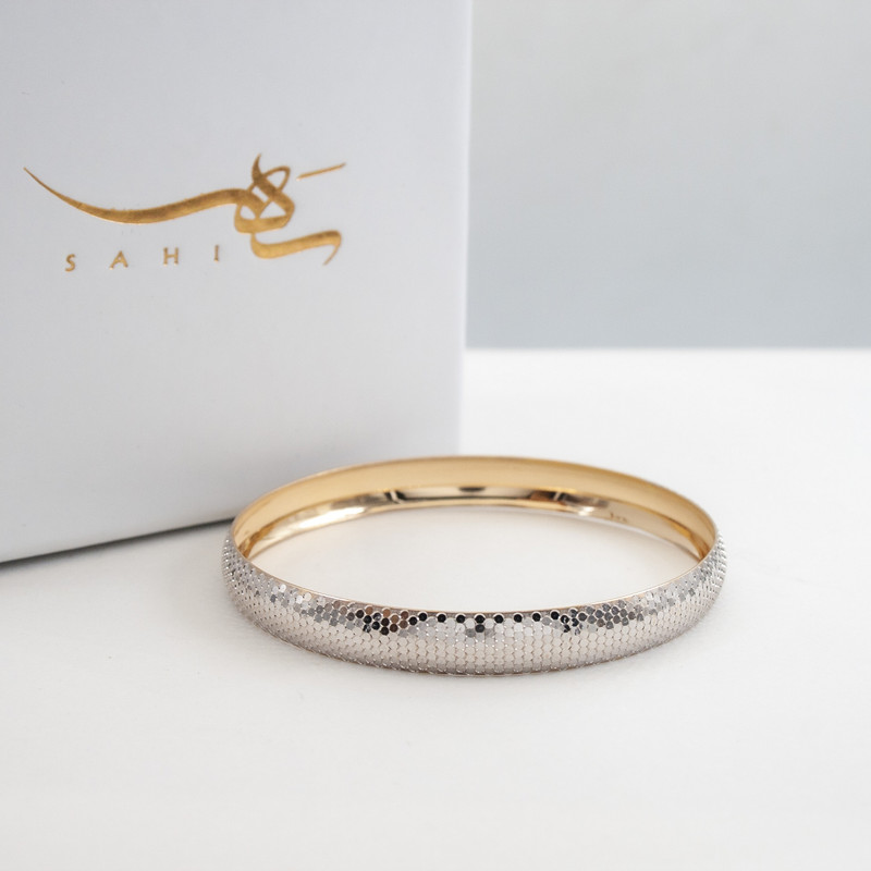 النگو طلا 18 عیار زنانه سهی مدل VB58-2