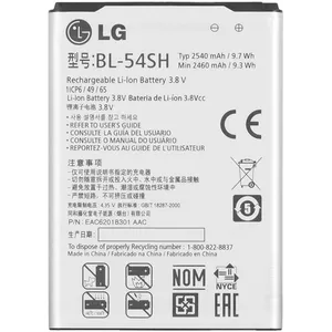باتری موبایل مدل BL-54SH با ظرفیت 2540mAh مناسب برای گوشی موبایل ال جی L90