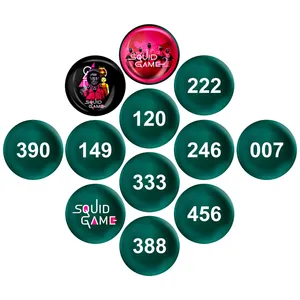 پیکسل مدل سریال اسکوئید گیم بازی مرکب کد 007 مجموعه 12 عددی