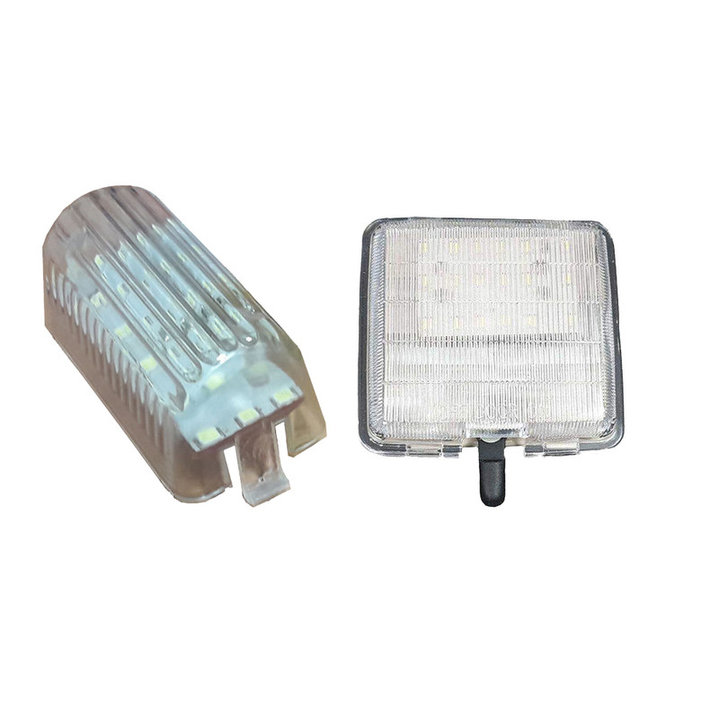 چراغ سقف و صندوق خودرو تک لایت مدل AM 5964 مناسب برای پراید مجموعه 2 عددی