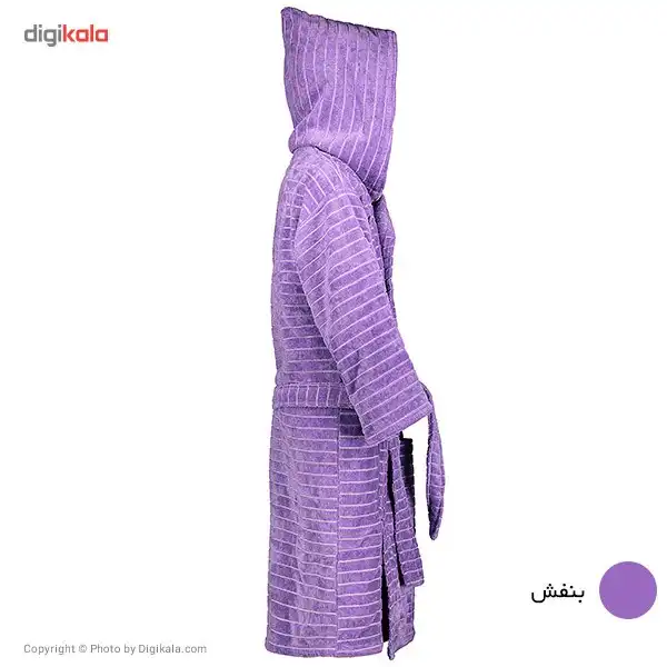 حوله پالتویی برق لامع مدل Lozan سایز 100