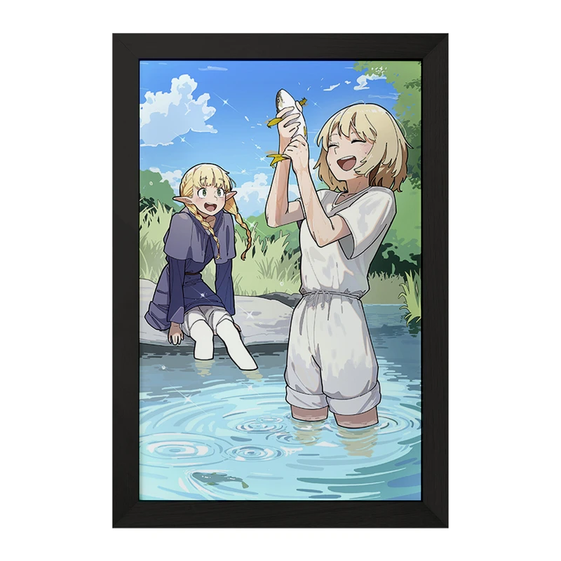 تابلو خندالو مدل فالین و مارسیل انیمه خوشمزه در سیاه چال کد 35945