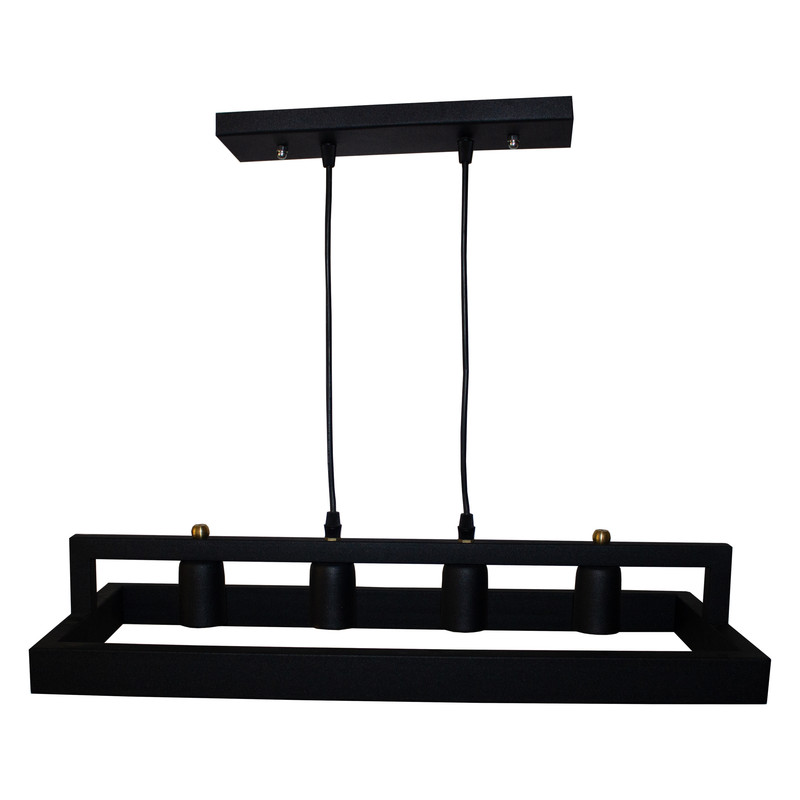 چراغ آویز چهار شعله مدل Thick Iron کد 407