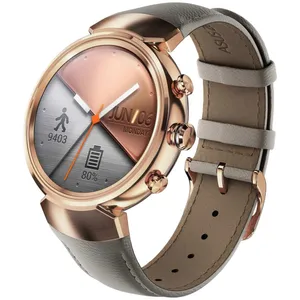 ساعت هوشمند ایسوس زن واچ 3 مدل WI503Q Rose Gold With Beige Leather Band