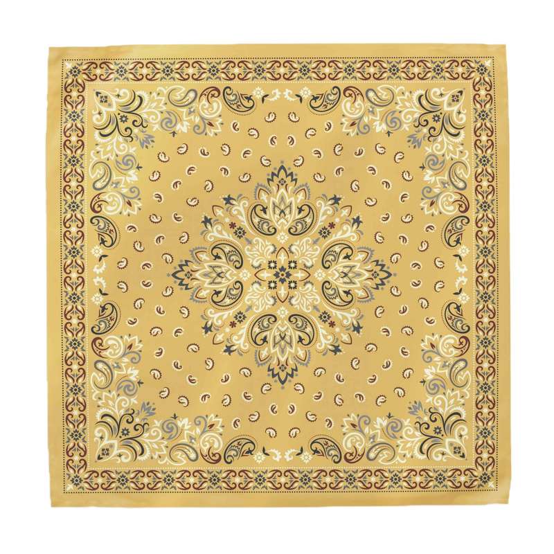 دستمال سر و گردن هاماگراف مدل بته جقه سنتی