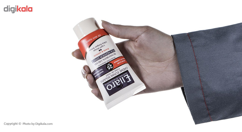 کرم ضد آفتاب رنگی الارو SPF25 سری Fundation Effect مناسب انواع پوست حجم 40 میلی لیتر