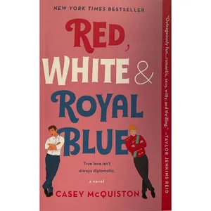 کتاب  red white royal blue اثر Casey McQuiston انتشارات معیار علم