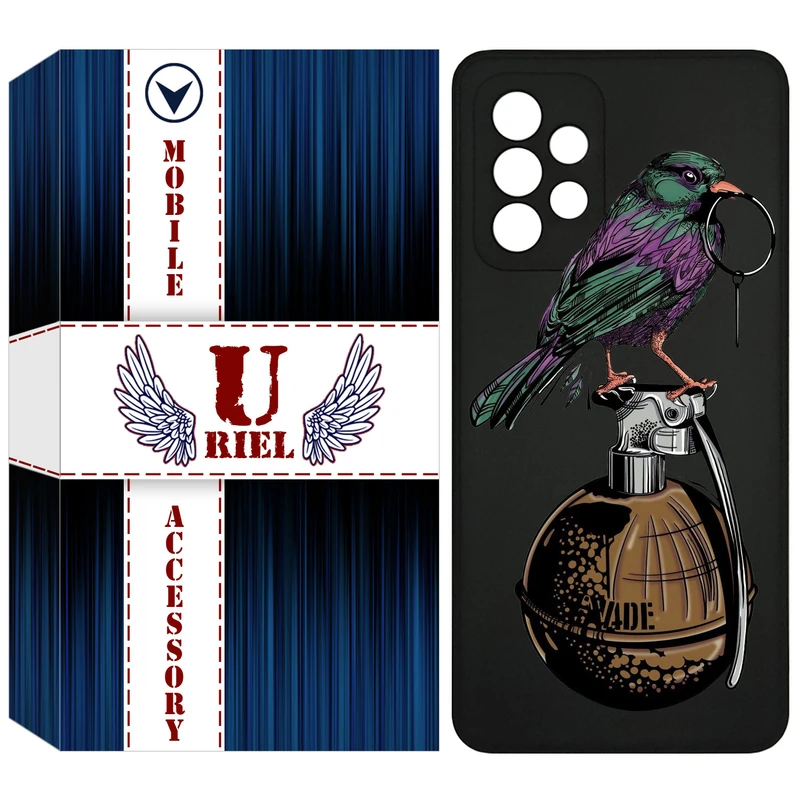 کاور یوریل مدل KSH کد 31 طرح پرنده مناسب برای گوشی موبایل سامسونگ Galaxy A72