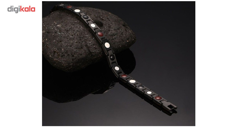 دستبند مغناطیسی سلامت مدل Black gall دستبند مغناطیسی سلامت مدل Black gall